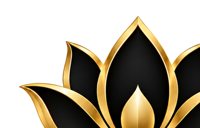 زهرة اللوتس الذهبية